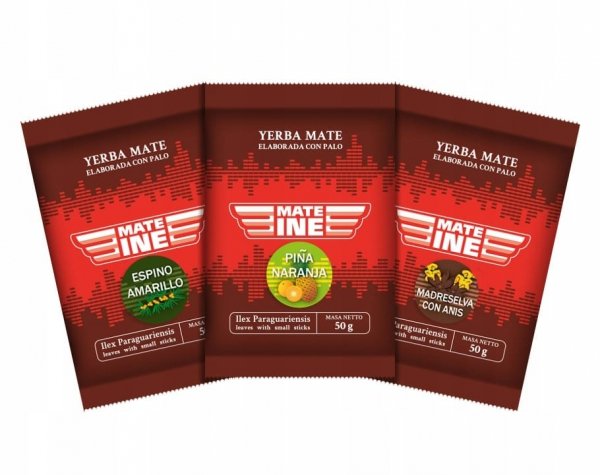 Yerba Mate ZESTAW STARTOWY NAJLEPSZYCH GATUNKÓW 20 x 50g