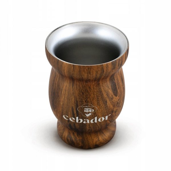 TermoMate Naczynko Termiczne Tykwa do Yerba Mate 190 ml Kolor Drewno