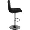 Hoker barowy M06 pikowany regulowany czarny