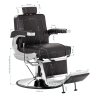 Hair System fotel barberski BM88066 brązowy
