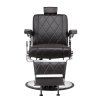 Hair System fotel barberski BM88066 brązowy