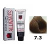 ALLWAVES FARBA DO WŁOSÓW 100ML 7.3 ŚREDNI ZŁOCISTY BLOND