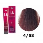 LISAP MILANO LK FARBA DO WŁOSÓW 4/58 CZERWONY FIOLETOWY KASZTAN
