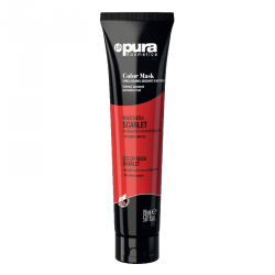 PURA COLOR MASK MASKA DO WLOSOW SCARLET 150ML