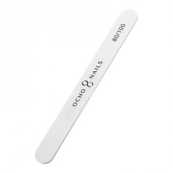 Ocho Nails pilnik prosty 80/100 10 szt.