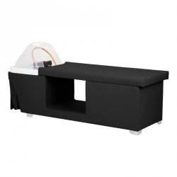 Myjnia fryzjerska z leżanką Head Spa Gabbiano Maldives czarna