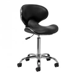 Taboret kosmetyczny Gabbiano Q-4599 v2 czarny