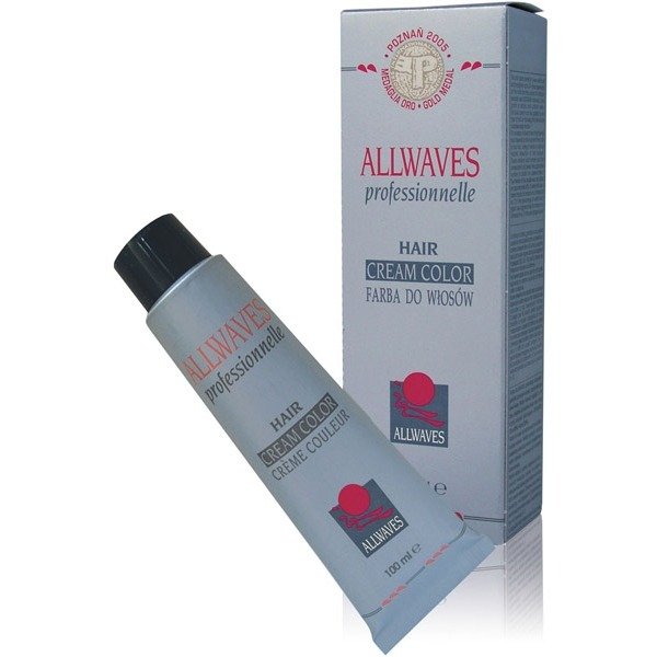 ALLWAVES FARBA DO WŁOSÓW 100ML 6.1 CIEMNY POPIELATY BLOND