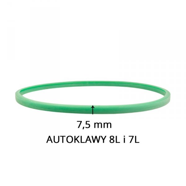 Woson uszczelka silikonowa do autoklawów 7 L i 8 L zielona 7,5 mm