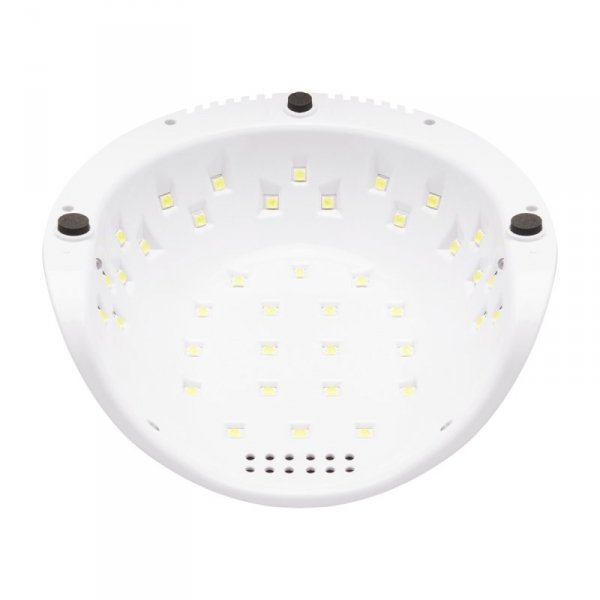 Lampa UV LED Shiny 86W biała/srebrna perła