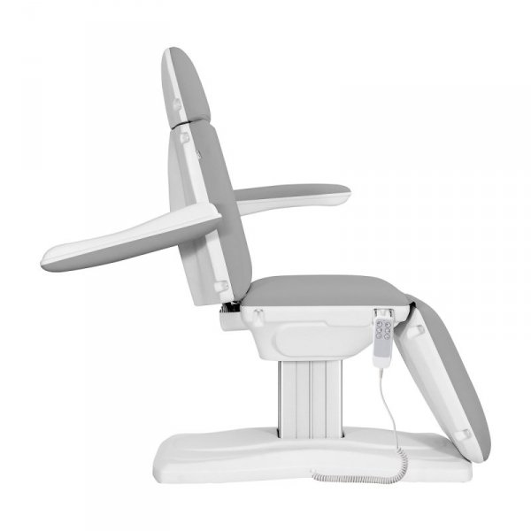 Elektryczny fotel kosmetyczny SILLON Eclipse 3 siln. szary