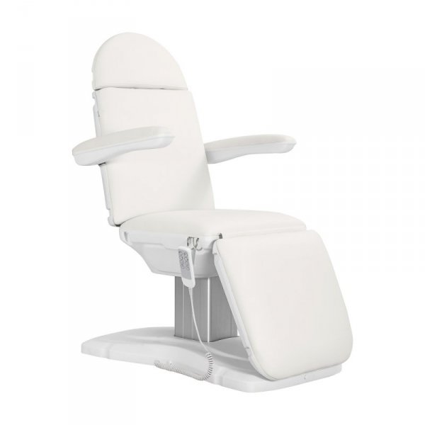 FOTEL KOSMETYCZNY ELEKTR. ECLIPSE 4 SILN. BIAŁY