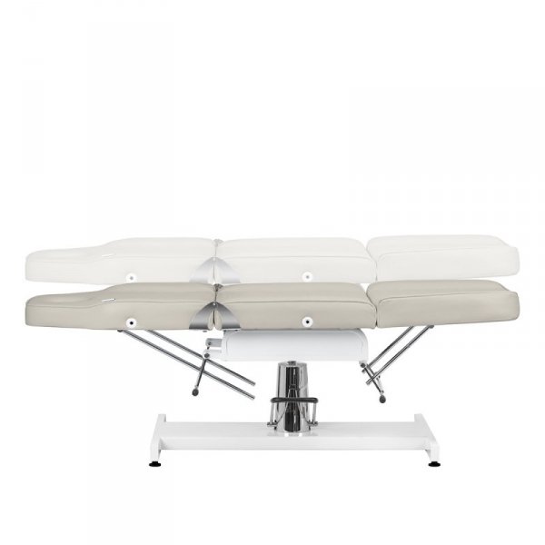 Fotel kosmetyczny hydrauliczny Sillon v2 210 beżowy