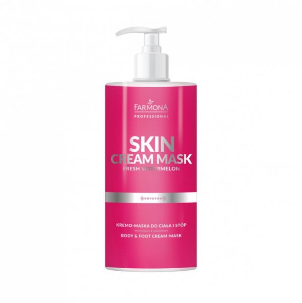 Farmona Skin cream mask fresh watermelon kremo-maska do ciała i stóp arbuz 500 ml