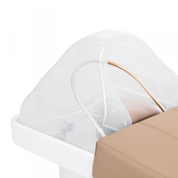 Myjnia fryzjerska z leżanką Head Spa Gabbiano 017B beżowa