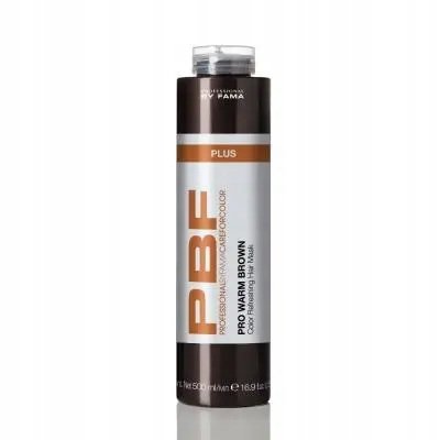 By Fama PRO WARM BROWN maska koloryzująca 500ml - ciepły brąz