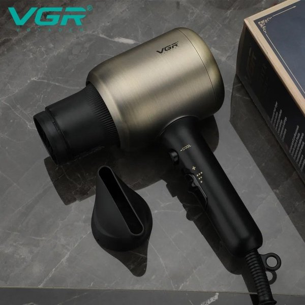 VGR V-453 Suszarka do włosów BARBER 2200W ZŁOTA