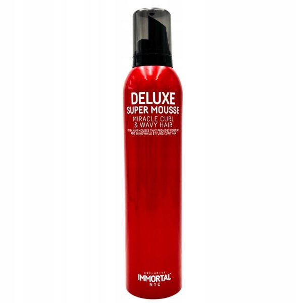 IMMORTAL Pianka do stylizacji włosów DELUXE SUPER MOUSSE 300ml