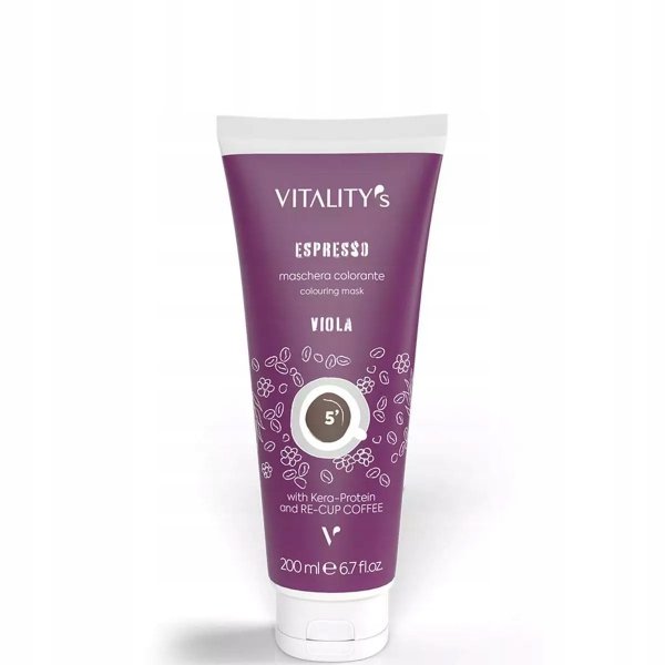 Vitalitys Espresso RE-CUP COFFEE balsam koloryzujący Fioletowy Viola 200ml