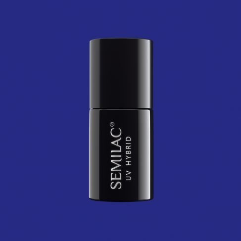 SEMILAC 617 NAVY BLUE LAKIER HYBRYDOWY 7 ML SHARM EFFECT PROMO