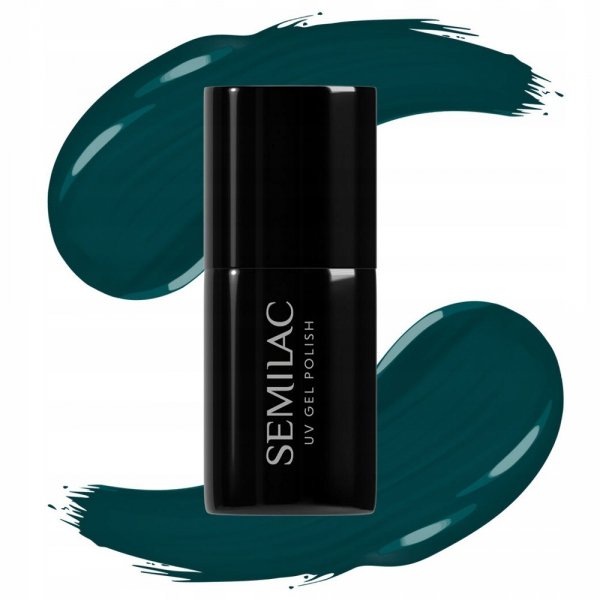 SEMILAC 606 LAKIER HYBRYDOWY COOL GREEN 7ml