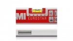 Poziomica aluminiowa magnetyczna BMI EUROSTAR 100 cm