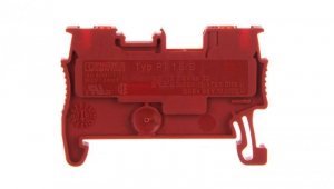 Złączka szynowa przelotowa 2-przewodowa 0,14-1,5mm2 czerwona Ex PT 1,5/S RD 3208127