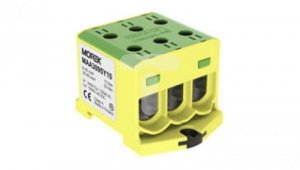 Złączka OTL95-3 kolor żółto-zielony 3xAl/Cu 6-95mm2 1000V Zacisk uniwersalny MAA3095Y10