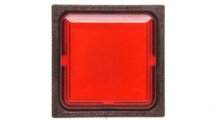 Lampka sygnalizacyjna 25x25mm czerwona 24V AC/DC Q25LF-RT/WB 089104