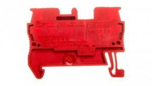 Złączka szynowa 2-przewodowa 0,08-4mm2 czerwona ST 2,5 RD 3037096