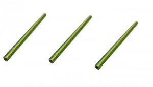 Rura termokurczliwa cienkościenna zielono-żółta RTC_12,7-6,4-ZZT /20szt./