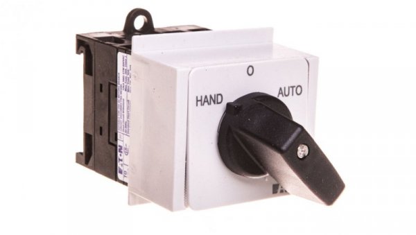 Łącznik krzywkowy HAND-0-AUTO 2P 20A montaż na szynie T0-2-15432/IVS 041229