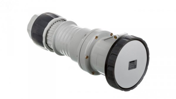 Gniazdo przenośne 4P 125A 500V czarne IP67 7H GW62062H