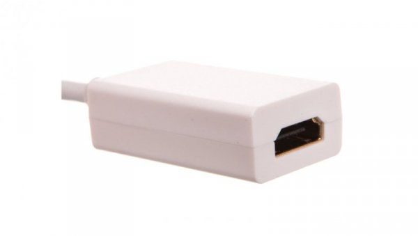 Adapter mini DisplayPort 1.1 - HDMI 0,1m biały 51729