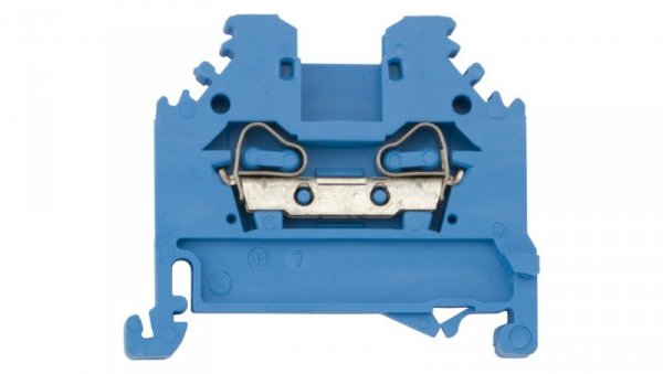 Złączka szynowa 2-przewodowa 2,5mm2 niebieska 280-104
