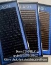 Rzęsy Brązowe LASH.PL Dark Chocolate 0.07 C, C+, D w Długości 20 pasków