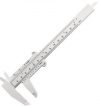 Suwmiarka plastikowa Mini 0-150 mm - biała - narzędzie do pomiaru