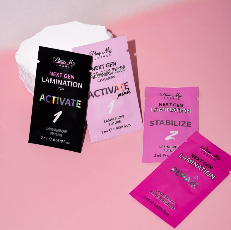 Preparat neutralizujący do laminacji rzęs i brwi Stabilize 2 NEXT GEN LAMINATION 2ml Pimp My Lashes