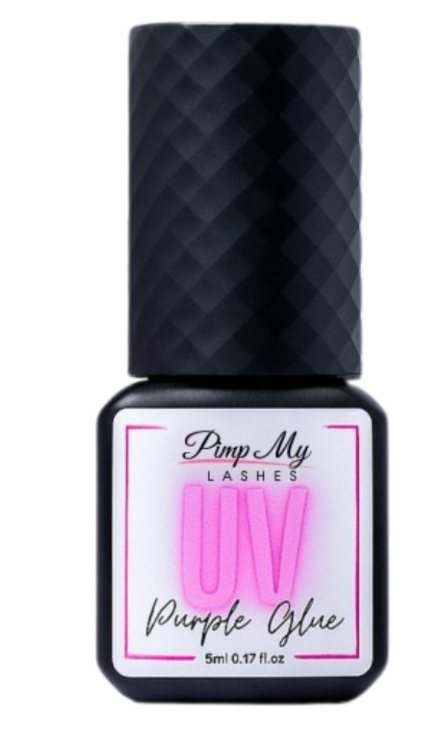 Klej do przedłużania rzęs UV Black /Purple Glue 5 ml Pimp My Lashes