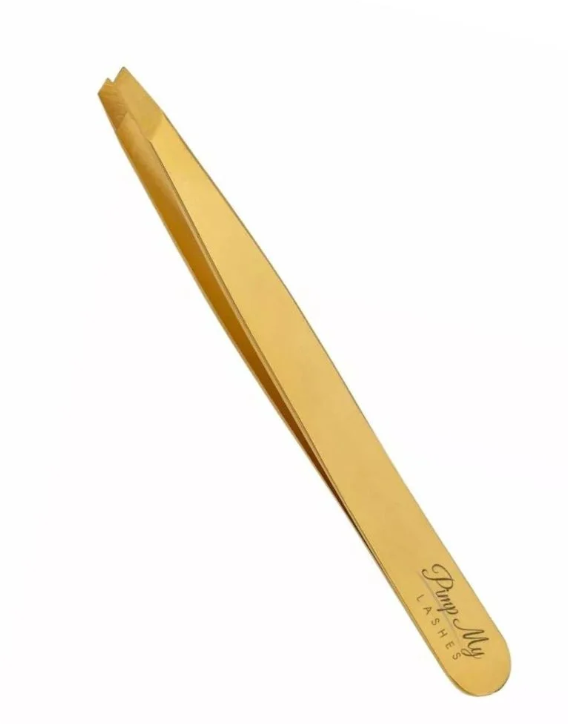 Nano pęseta złota #classic do regulacji brwi Pimp My Brows