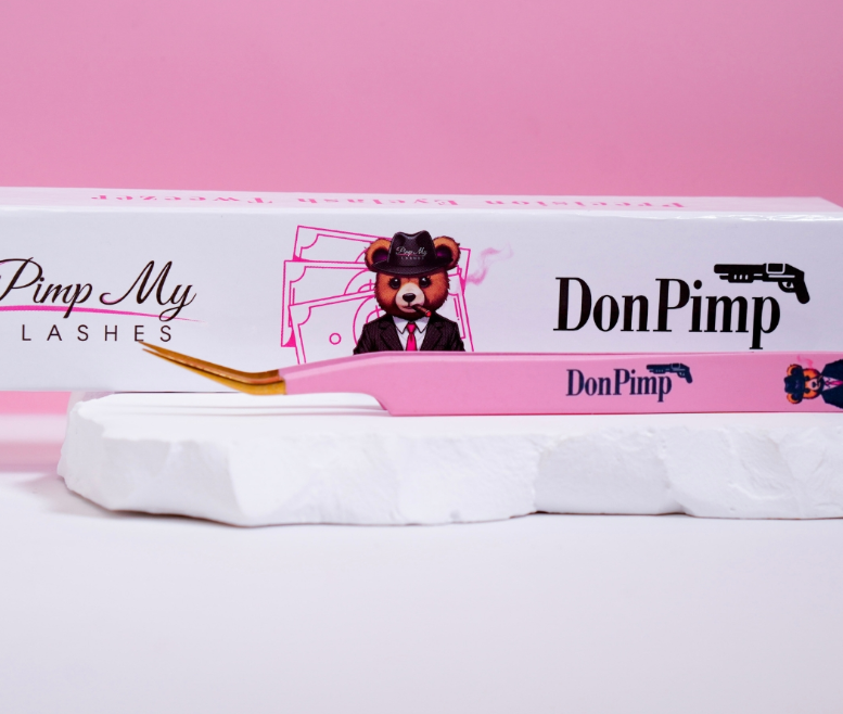 Pęseta do przedłużania rzęs DonPimp Pimp My Lashes
