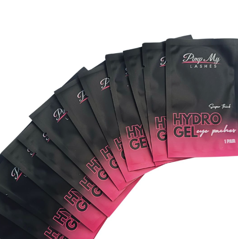 Czarne hydrożelowe płatki pod oczy do UV Pimp My Lashes 1 Para