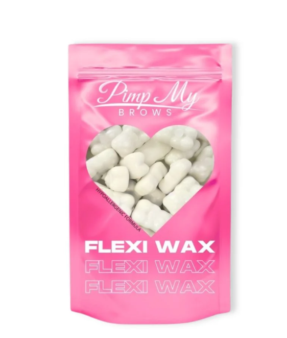 Flexi Wax Transparentny Hipoalergiczny Wosk Twardy Pimp My Brows