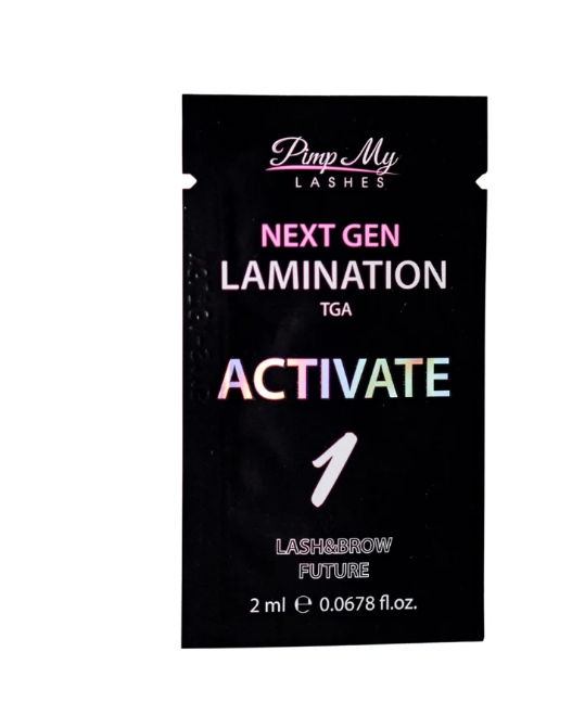 Preparat do laminacji brwi i rzęs step 1 activate TGA NEXT GEN LAMINATION 2ml Pimp My Lashes
