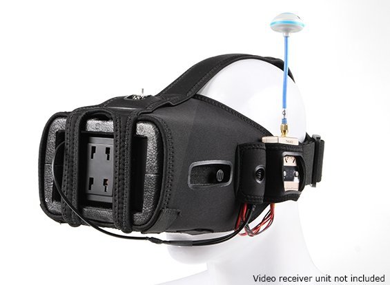 Quanum DIY FPV Goggle V2 w 5 inch LCD Monitor Kit