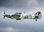 Hawker Hurricane Mk IIB 750mm (30)  z 6 osiowym żyroskopem ORX Flight Stabilizer ARF