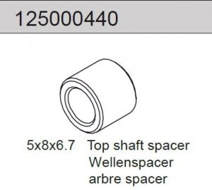 Shaft Spacer 2WD 