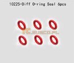 Diff O-ring Seal 6pcs