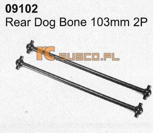 f/r dog bone 103mm 2P