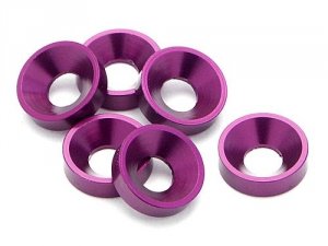 CONE WASHER PURPLE (6PCS)